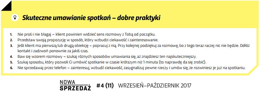 Na czym polega sprzedażowy CUD i jak zwiększyć liczbę spotkań i ich skuteczność? Więcej --> goo.gl/r3GWk6