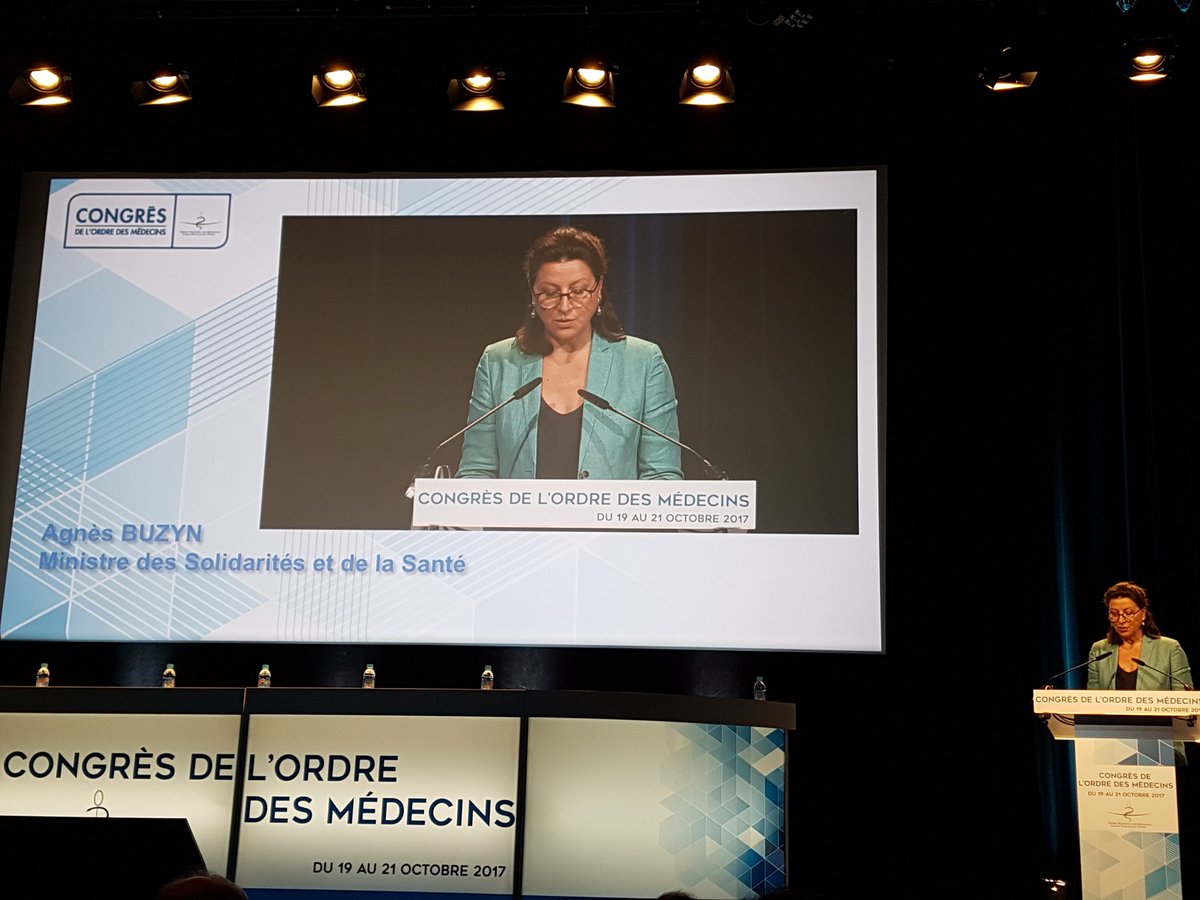 CDOM42's tweet photo. 3eme #CongresCNOM du 19 au 21 octobre 2017 discours de @agnesbuzyn @MinSoliSante @ordre_medecins #DirectCNOM https://t.co/P8MqGLoN9I