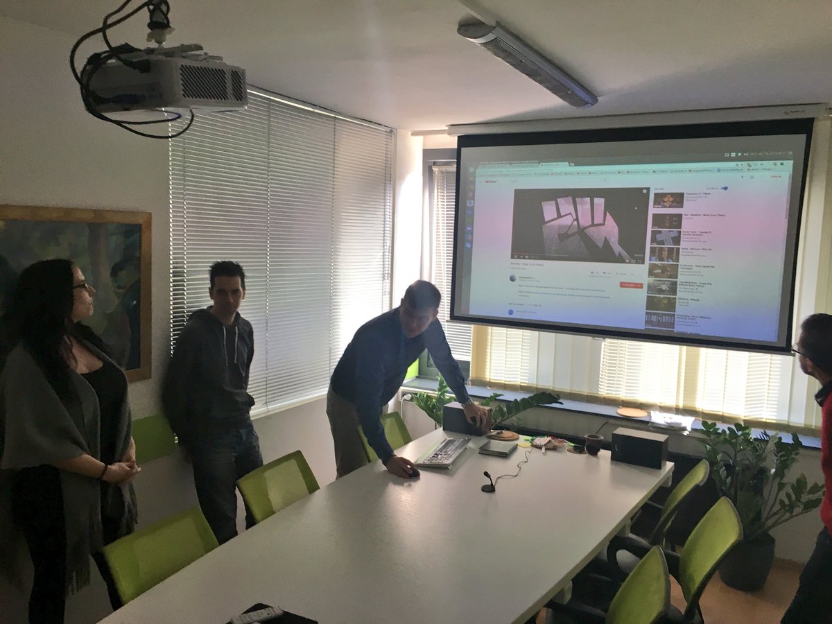 BenMarks's tweet photo. Jó reggelt kívánok from the @AionHill office in Budapest, where I’m participating in morning standup for the first time in years... https://t.co/LuVlVQ8ICi