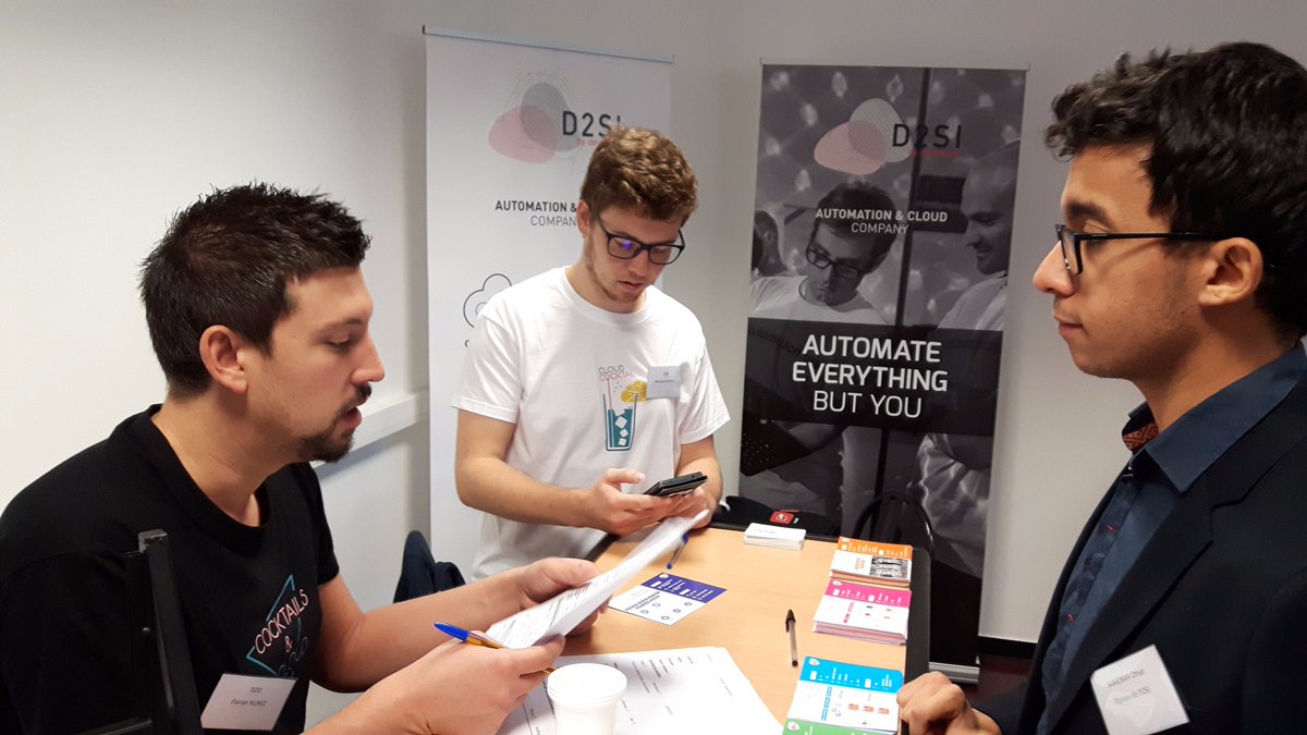 Nous sommes présents sur le #ForumFeel @ensimag. Rencontrez <a href="/olivia_blanchon/">Olivia Blanchon</a>, @FNunezRH et Mathieu. #Cloud #BigData #Automation