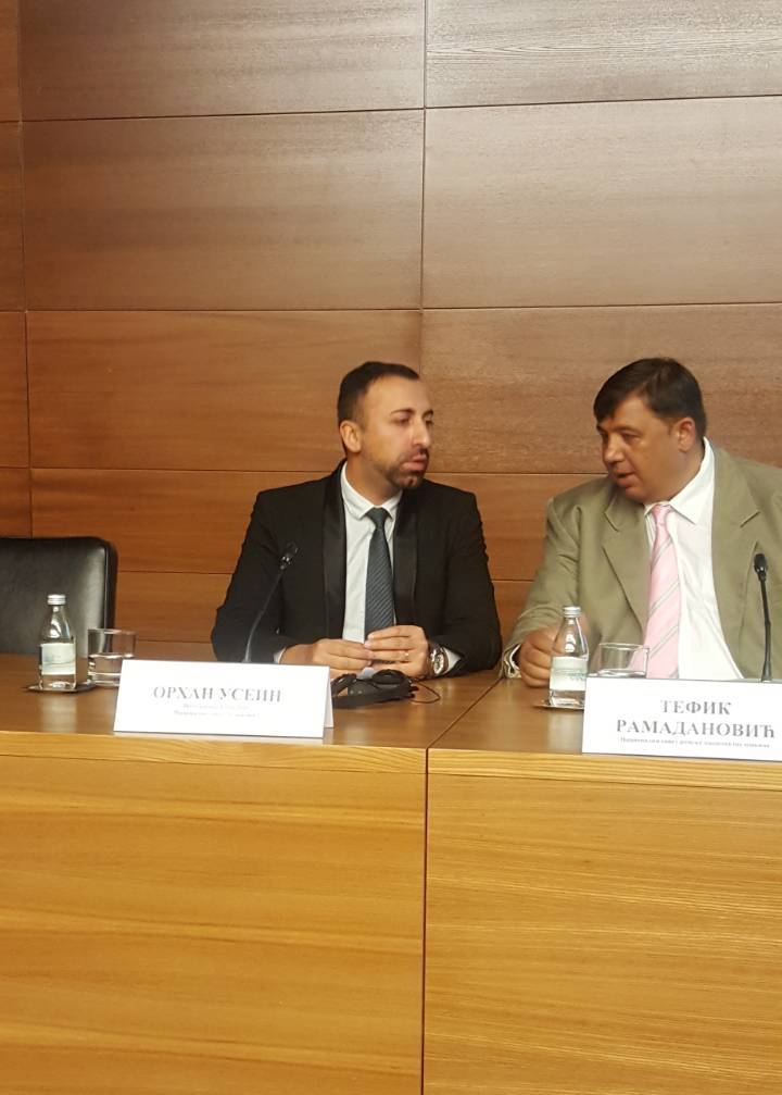 rccint's tweet photo. Orhan #Usein, @rccint #RI2020 Team Leader spoke at the event, stressing successful cooperation that #RCC has with the Government of Serbia. https://t.co/2VeD8KCFG5