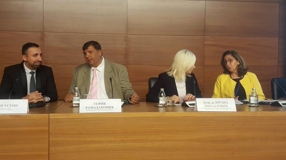 rccint's tweet photo. Orhan #Usein, @rccint #RI2020 Team Leader spoke at the event, stressing successful cooperation that #RCC has with the Government of Serbia. https://t.co/2VeD8KCFG5