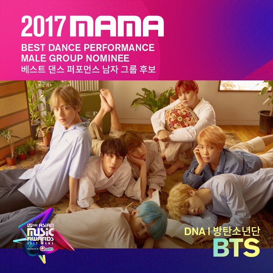 BTS_Thailand's tweet photo. [#2017MAMA] บังทันได้เข้าชิงรางวัล Best Dance Performance Male Group 
โหวตที่นี่ ▶ https://t.co/fvPgB1mdDf https://t.co/7OssFl8hrd