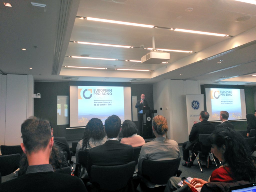 workforsocial's tweet photo. EU commissioner talks about the importance of pro bono for young people in Europe #EPBS2017 #probono https://t.co/4Ak5Oh4PoF
