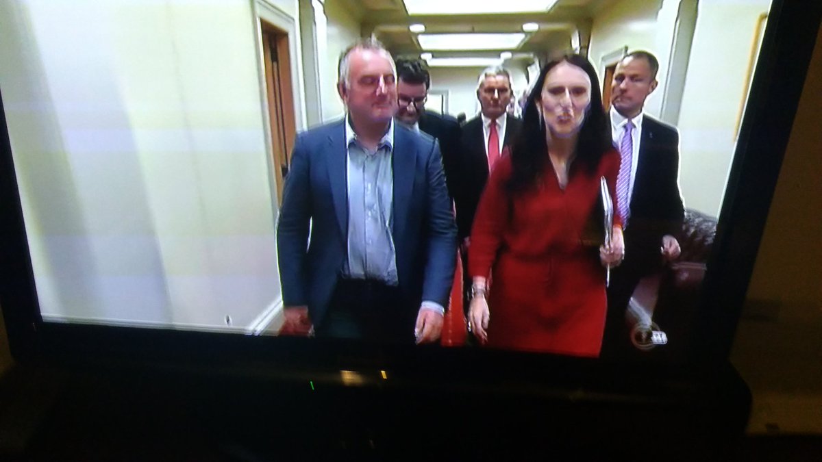 RealNOMIS's tweet photo. Becoming #nz #pm got #labour leader #JacindaArdern abit #facid you did good #winstonpeters https://t.co/oahn1U1iBJ