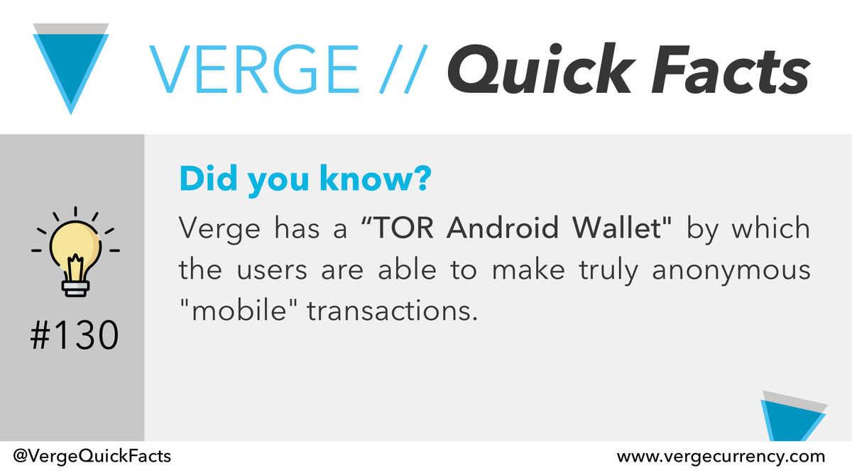 VergeQuickFacts's tweet photo. #130

#vergecurrency $XVG #bitcoin $BTC #btc #Blockchain #cryptocurrency #Verge #XVG #crypto #altcoin #altcoins #fintech https://t.co/O0xqfCH0d5