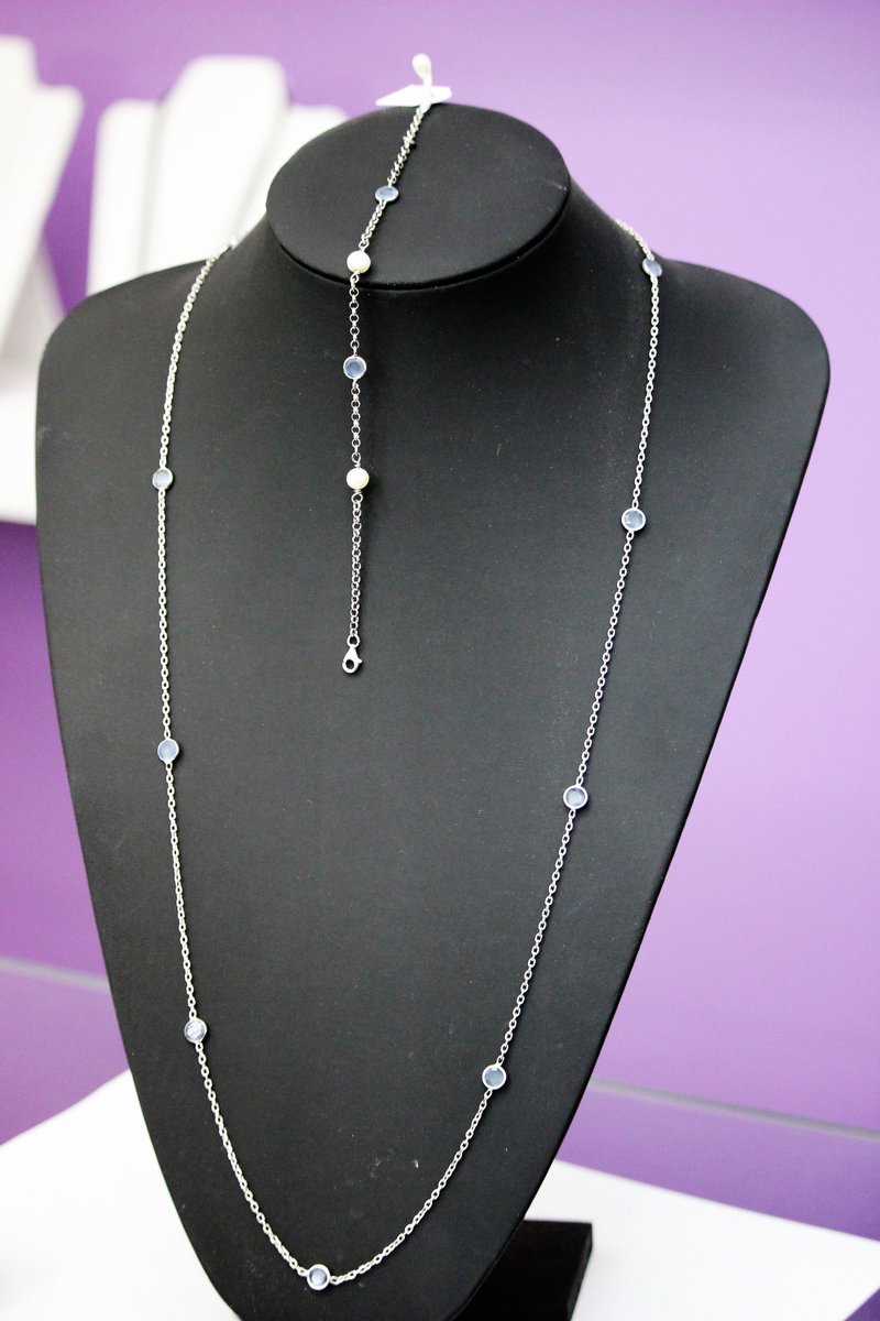 takaraplata's tweet photo. Precioso collar, con pulsera a juego https://t.co/PiltcYEbnt