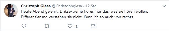 rumraeubern161's tweet photo. Wenn die Argumente ausgehen, werden aus kritischen Vertretern der Zivilgesellschaft einfach Linksextreme und links eh = rechts. #halpodium https://t.co/ybYVYoS469