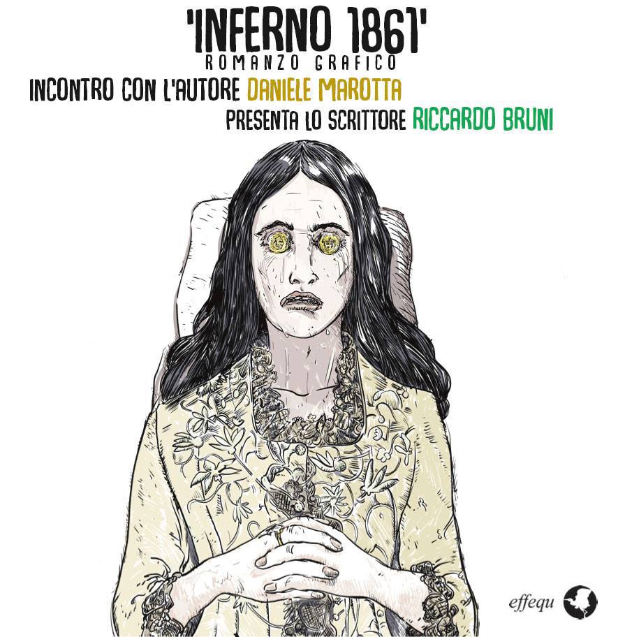 Ci vediamo domani a <a href="/Cacio_e_Pere/">Cacio & Pere</a> #Siena per parlare di #libri, #fumetto, #letture e altre cose strane con <a href="/Danimarott/">Daniele Marotta 🌍</a> e il suo #inferno1861