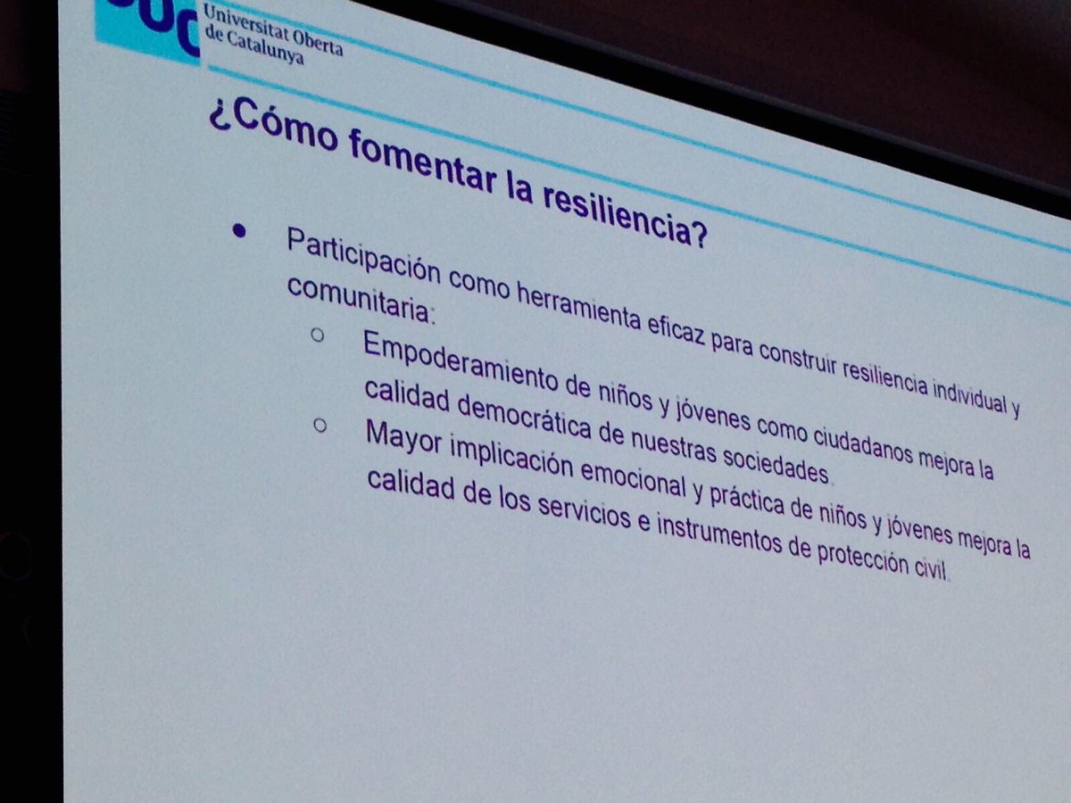 ProyectoCuidar's tweet image. &quot;Pensar y crear resiliencia comunitaria a partir de un esquema en que los niños y jóvenes tengáis un papel + protagonista&quot; #ProyectoCuidar