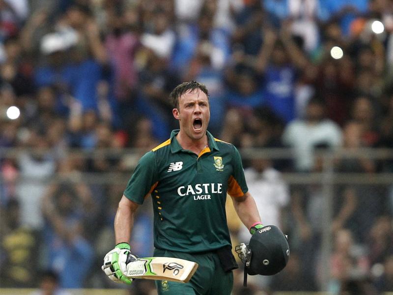 MikeHaysman's tweet photo. We must never get blasè about this guys talent. Loved the passion he showed when he reached his century. Gr8 to watch his exhibition. #AB360 https://t.co/mX3avHtKGu