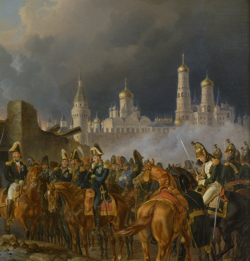 Оставил москву французам. Наполеон в Москве 1812. Наполеон Бонапарт Москва 1812 года. Наполеон в Кремле 1812.
