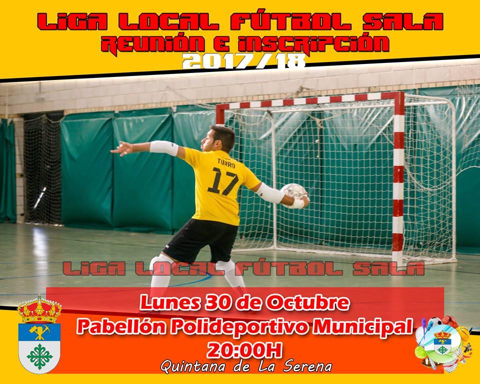 PI1968's tweet photo. LIGA LOCAL DE FÚTBOL SALA 2017/18
Reunión e inscripción
Lunes 30 de Octubre de 2017 en el Pabellón Municipal de Fútbol Sala a las 20:00h https://t.co/gMjr4guiHa