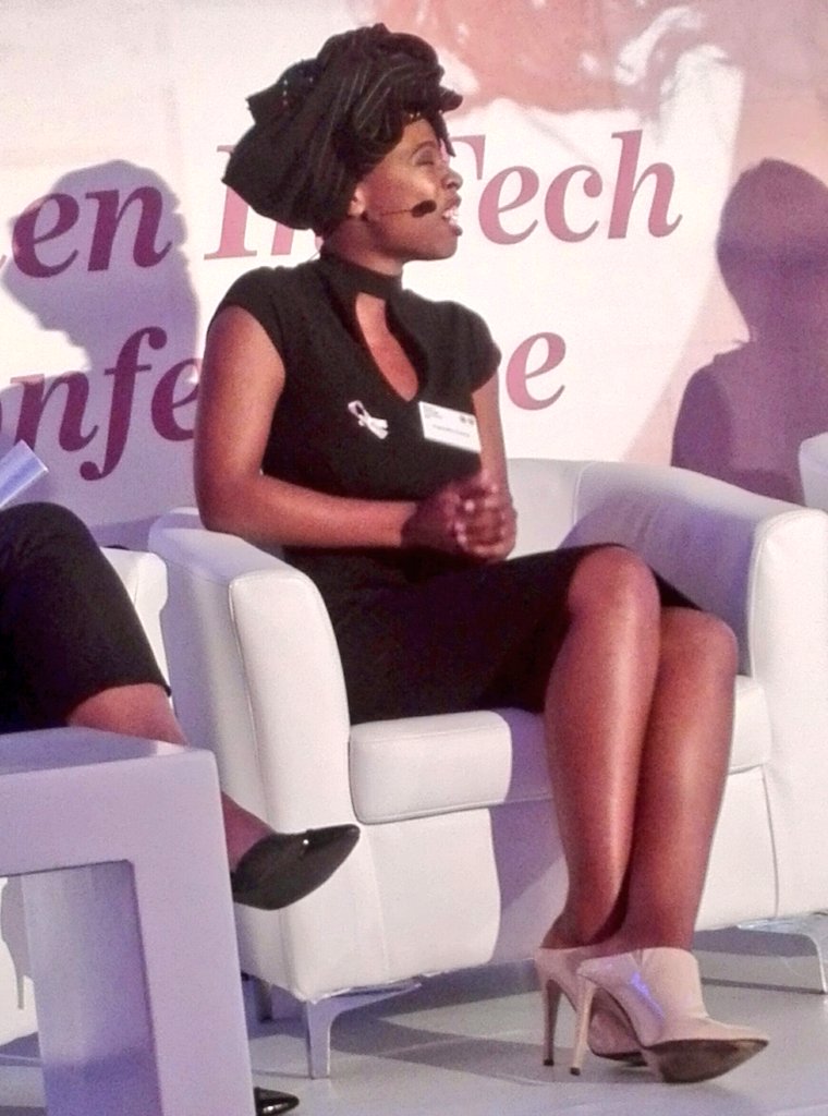 jayshnaidoo's tweet photo. Great insights from the first panel "make inclusion a business decision" @VDubese #SBWomaninTech #LibertyBlueSkies https://t.co/5BtyyKxWEN
