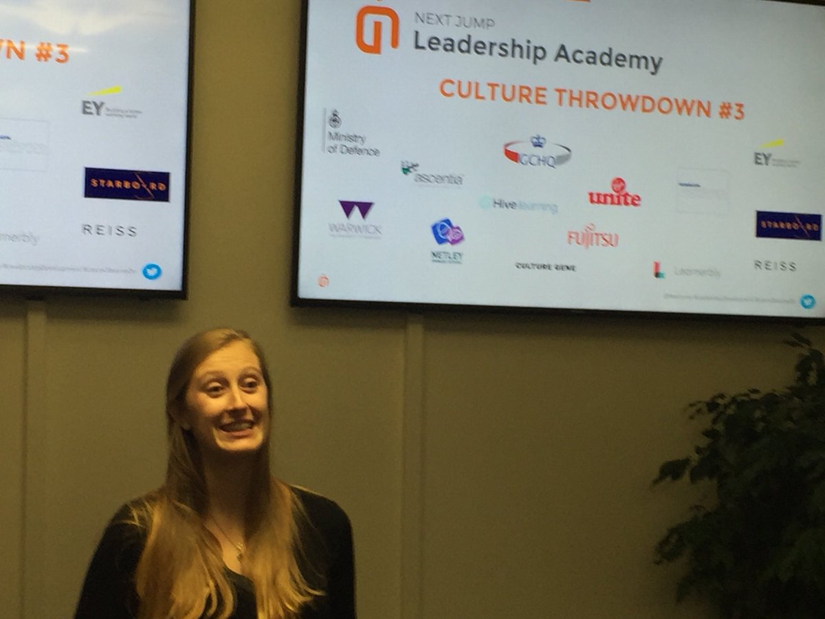 TimPointer's tweet photo. Loving the #learning #culture facilitated by @nextjump at this morning’s Culture Throwdown Breakfast with @warwickuni &amp; @Fujitsu_Global https://t.co/obRNNkvx2i
