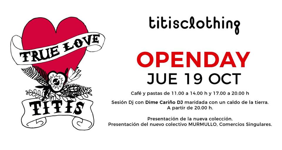 josejruiz's tweet photo. Caldo de la tierra 😋, @DimeCariDJ, la nueva colección... si tienes un ratito hoy no te pierdas el #openday de @Titisclothing https://t.co/EFNDLYaodh