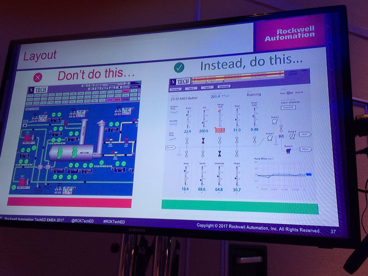 LeedsAnthony's tweet photo. @CougarAutoLtd great to see that our graphics are moving towards modern stds ISA101, ASM etc #ROKTechED https://t.co/xMnv7HcGGe