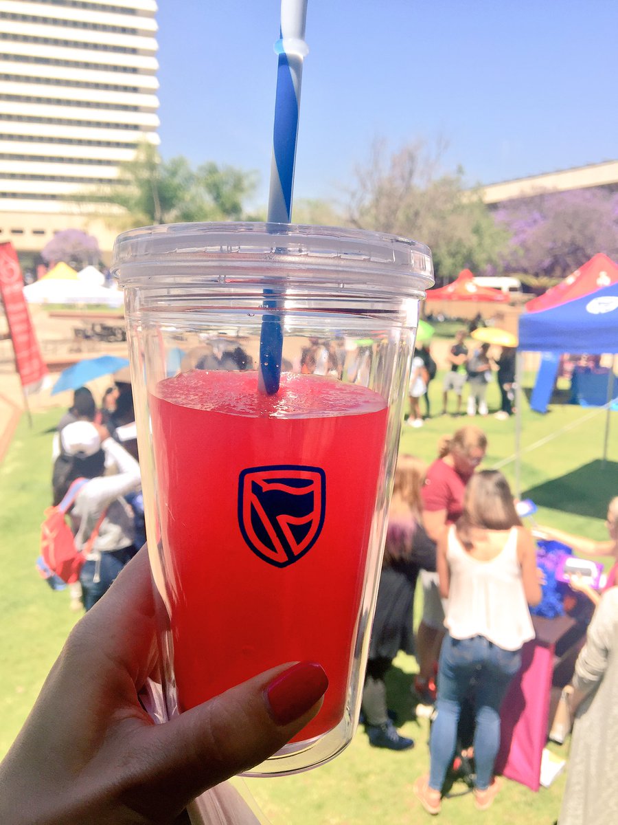 LinVlinder's tweet photo. The @StandardBankZA #SBIncubator team is at @UPTuks today! Students pop in for your free popcorn & slushy! #igniteUP https://t.co/u9XX2XW5dJ