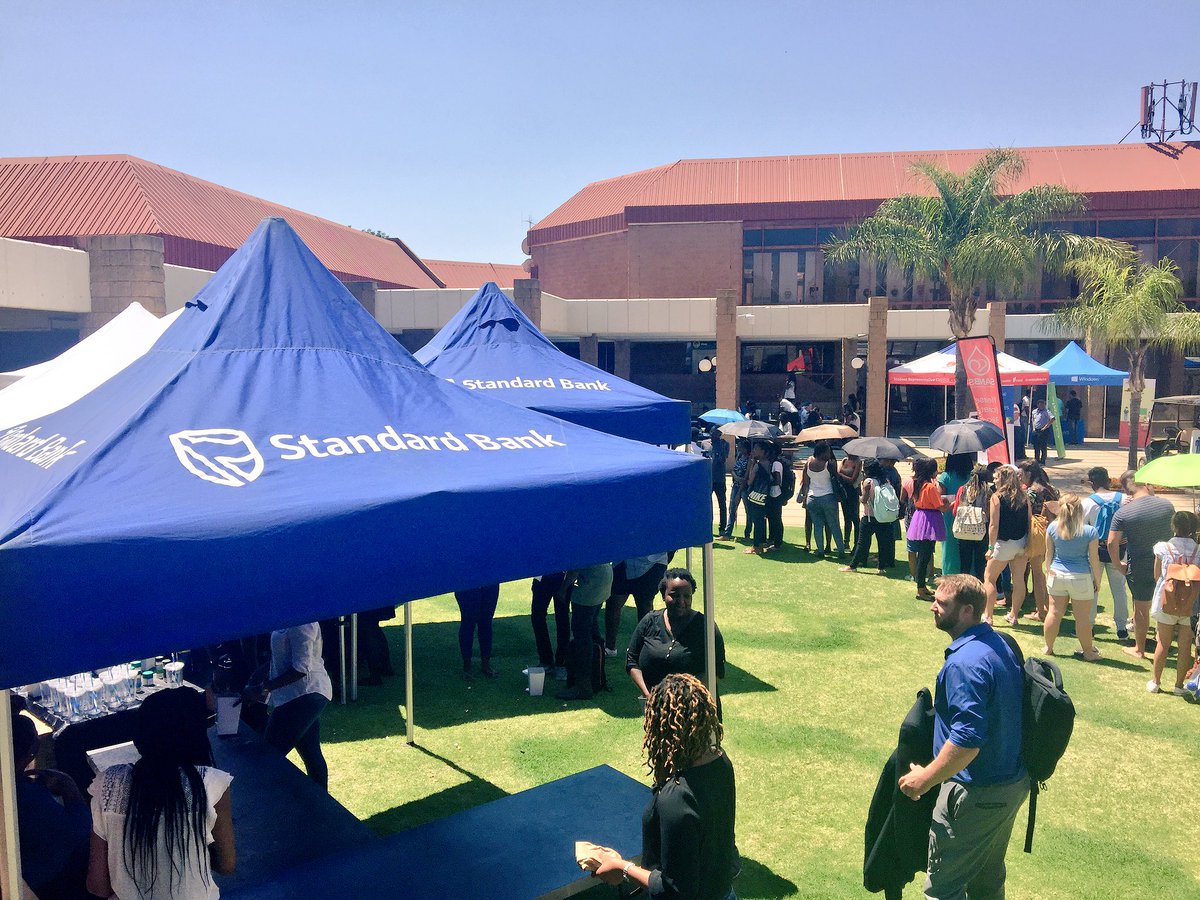 LinVlinder's tweet photo. The @StandardBankZA #SBIncubator team is at @UPTuks today! Students pop in for your free popcorn & slushy! #igniteUP https://t.co/u9XX2XW5dJ