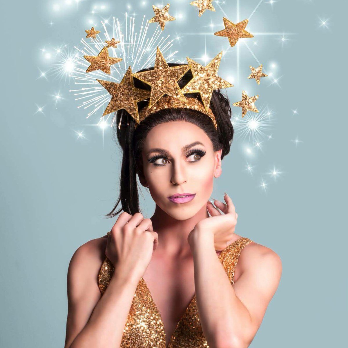 sevenpoofs's tweet photo. London's favourite drag act @Vicki_Vivacious will be with us for our return this Christmas 🎄 

Tickets - https://t.co/6eoQG9fLH0 https://t.co/T37jmIpK6M