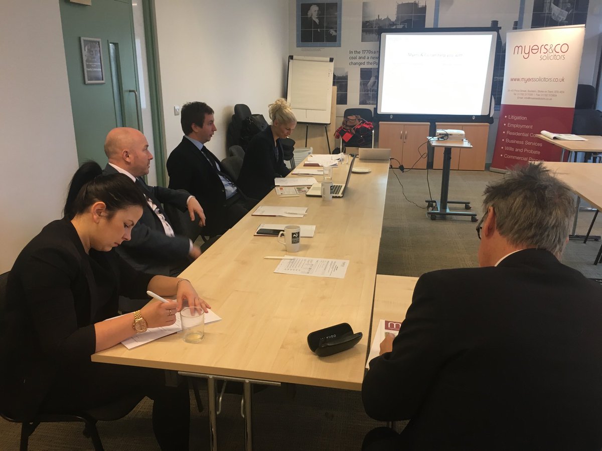 TimothyNewsome's tweet photo. Discussing collateral warranties at the @MyersandCo construction breakfast with @ambinsurance https://t.co/Hm3Re4AwBM