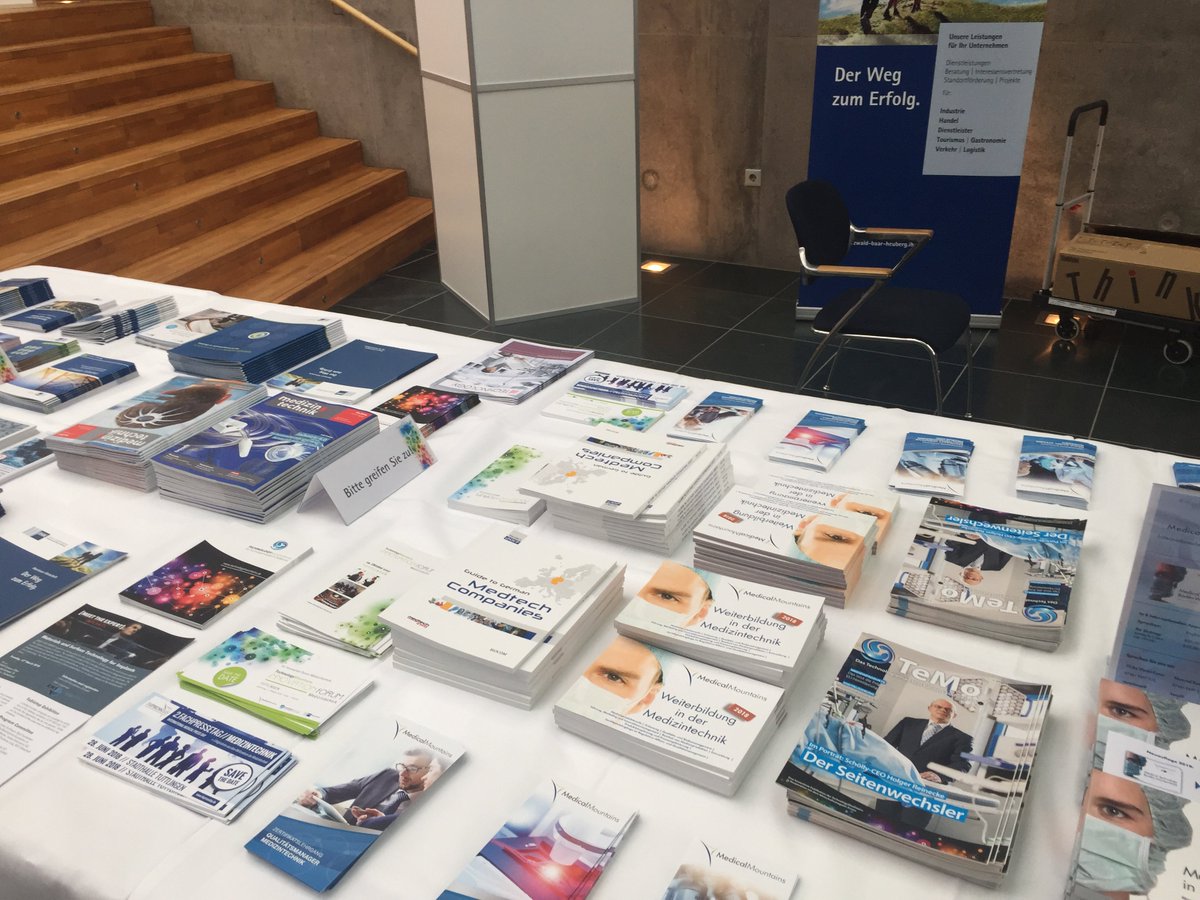 medtechZWO's tweet photo. Schon entdeckt? Guide to German #Medtech Companies on Tour: #Innovationsforum Tuttlingen by #TechnologyMountains https://t.co/c01kGU220V