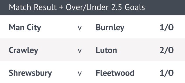 weekendfootball's tweet photo. #MatchResultTotalGoals
15/1
Best Odds ⬇️
https://t.co/3e0GQLb5lo
❤️ if you're backing it!
#PicksThursday https://t.co/FRd9r3dr8f