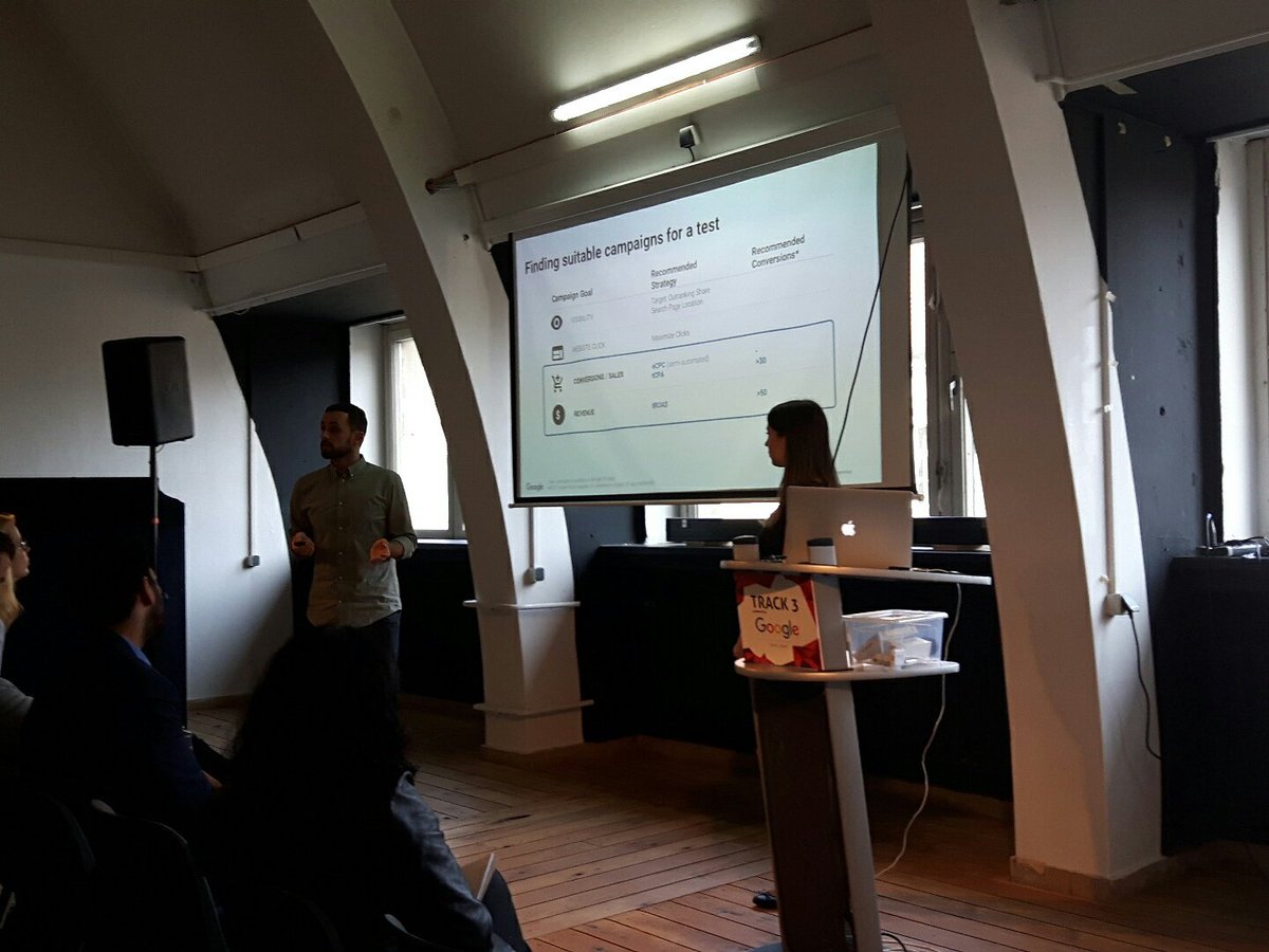 Auf zur 2. Masterclass <a href="/GoogleDE/">Google Deutschland</a> zum Thema #Adwords und #automatisierung zur Verbesserung der KPIs #OMCap17 #onlinemarketing #googlesearch