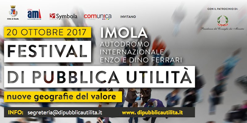 AICCONnonprofit's tweet photo. Domani al via a #Imola  Festival di #PubblicaUtilità, primo festival sul valore pubblico con imprese, #nonprofit, PA https://t.co/ULVzRlzXQJ https://t.co/wCuGsXJMj2