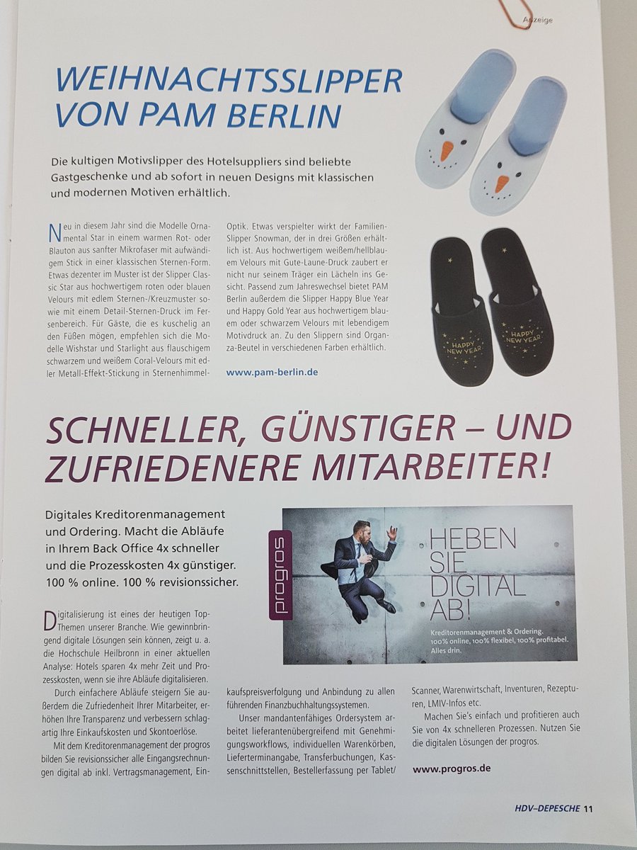 progros_einkauf's tweet photo. In der #HDVDepesche 📰 ist ein toller Bericht über die #digitalenlösungen "buy" #progros #machsonline #Bestellsystem #Rechnungsmanagement https://t.co/ZSzmfZxHyH