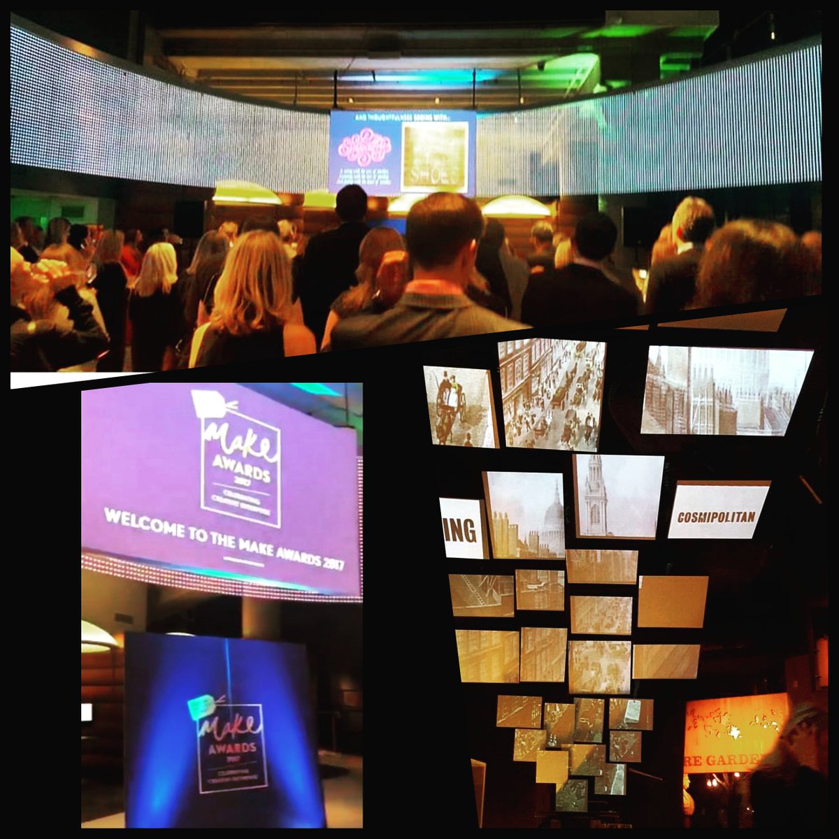 MixPixie's tweet image. Thank you to @notonthehighst for putting on such a spectacular event! #makeawards2017 at the Museum of London is a night to remember.