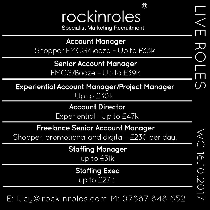 rockinroles's tweet photo. Top #Talent! Some of #London's best #agencies have briefed us this week. Email lucy@rockinroles.com for details #agency #btl #integrated https://t.co/aoobjXbORe