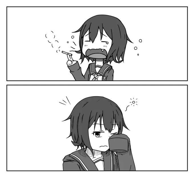恋する睦月ちゃんの話②
無意識に隠しちゃう 