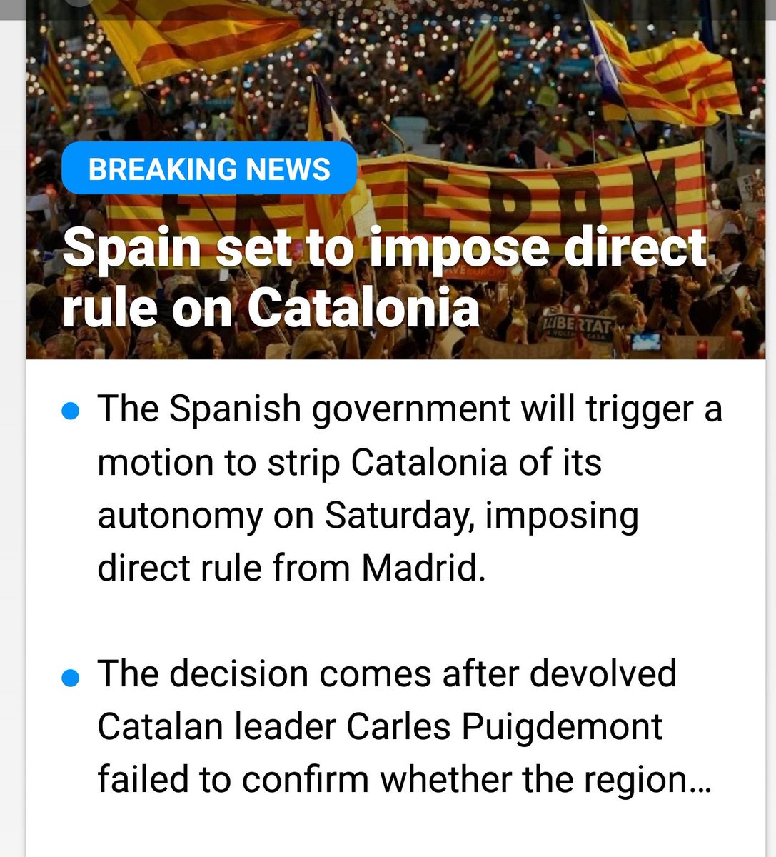cheriki78's tweet photo. There you have it Franco's Spain is back once again #CatalonianReferendum #Catalonia 
#Shameonspain https://t.co/0wOxff2ymu