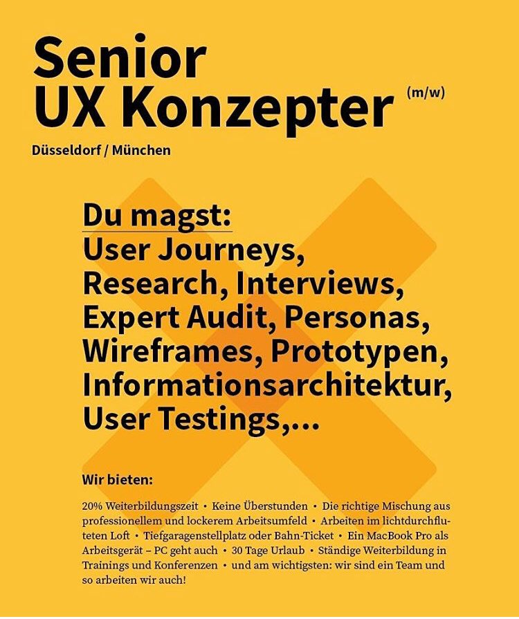 We are hiring! @ux_and_i