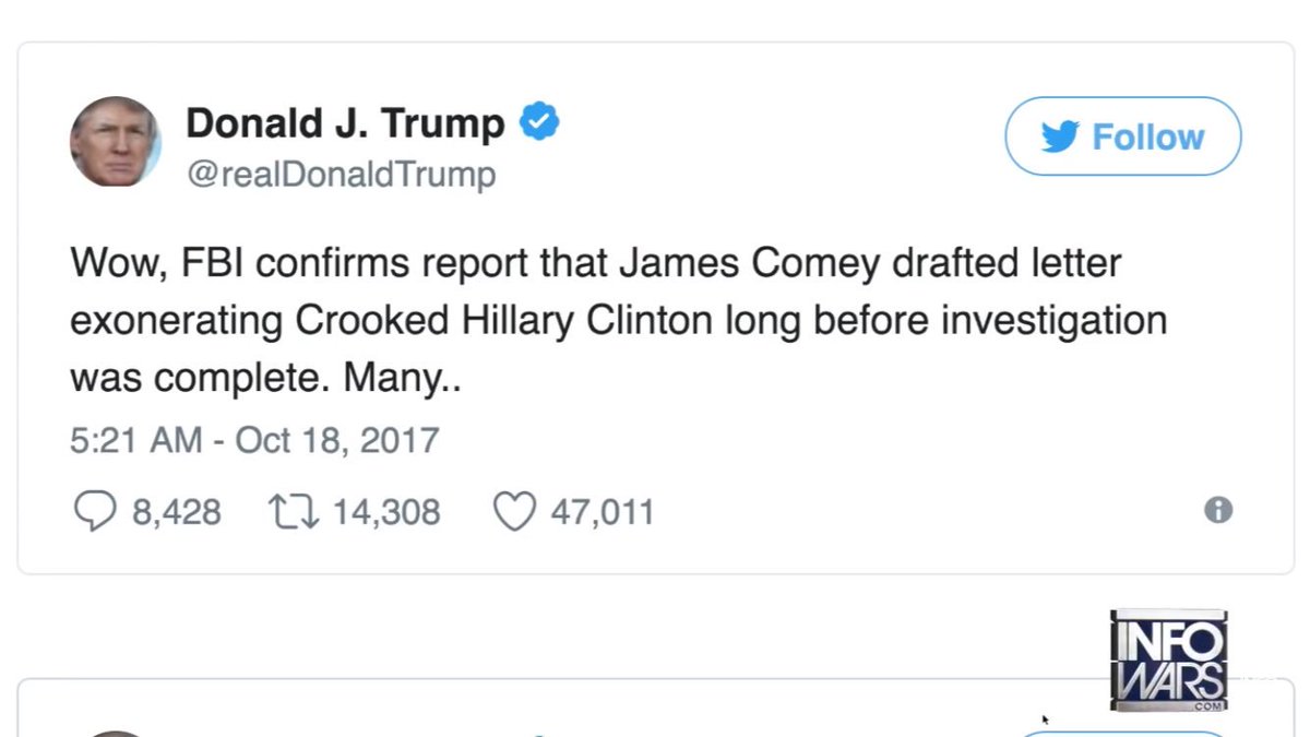 WordWeaponsFree's tweet image. #INFOperator Z Bombshells going off and BACKFIRES starting to wound the real #Russiagate criminals. #INFOrce More at infowars.com/james-comey-ro…