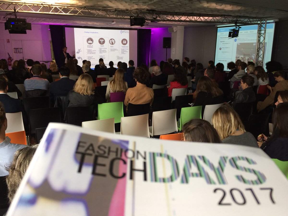 geniusobjects's tweet photo. @geniusobjects en visite aux @fashiontechdays #inspiration #rencontre #fashiontech #ftd2017 https://t.co/IRwl8cmU0S