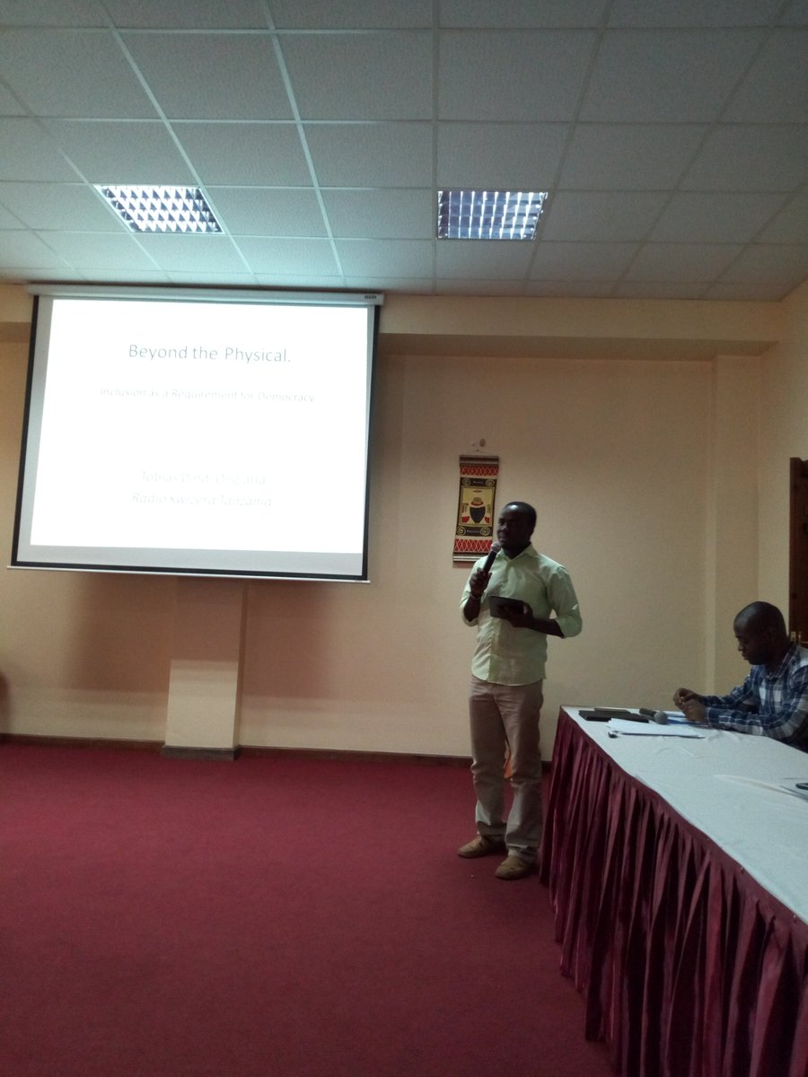 sjHekima's tweet photo. Current presenter: Tobias Dindi  Ong'aria" Beyond the physical: inclusion as a requirement for....#democracyinAfrica https://t.co/nbDhPr2oNE