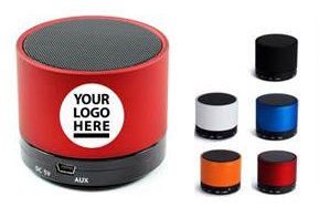 KBDesignltd's tweet photo. We have fantastic new bluetooth speakers in, with great branding area - they sound fab! Call our friendly sales team on +44 (0)1403 262499 https://t.co/jhrNgRx3GF