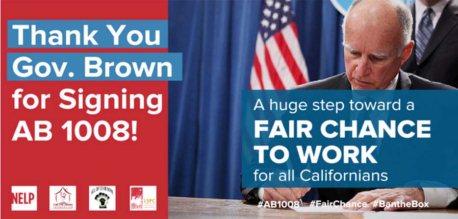 SbAmericannews's tweet photo. Governor Signs Fair Chance Hiring Bill
https://t.co/YDfXVTEhXQ #FairChange #AB1008 https://t.co/SaCMI4Lndo