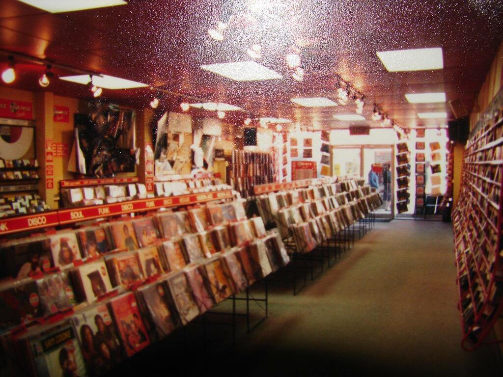 chrisbowlz's tweet photo. This is pretty much where I lived throughout the 80s #OurPriceRecords https://t.co/95CuDo92XL