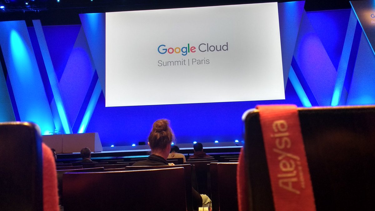AleysiaESN's tweet photo. Nous aussi on est présent au #GoogleCloudSummit ! #TeamAleysia https://t.co/AOEl9MUPzu