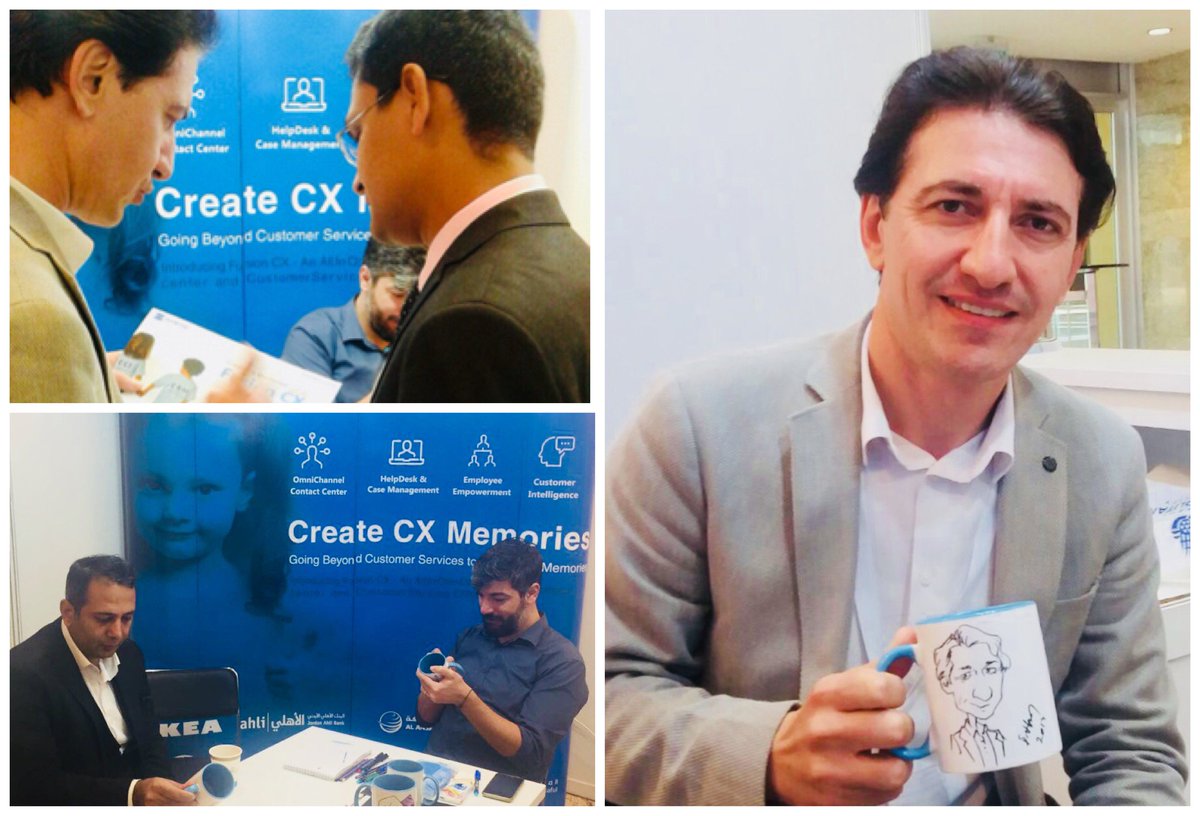 AmeyoCIM's tweet photo. Thanks for visiting Ameyo at #callcenterexpo2017 Turgut ÇİLİNGİR of @jollytur. Hope you liked your #CXmug:)  #CXmemories @meltemkarateke https://t.co/YNm11y0qk3
