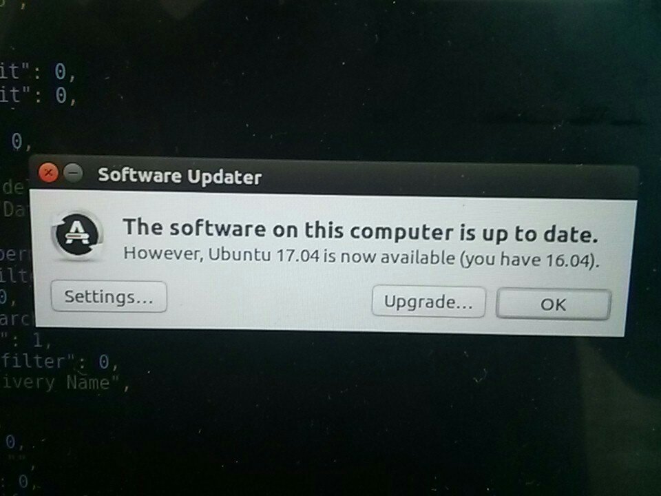 oasis_agano's tweet photo. How about no!!!? #Ubuntu17 #Linux https://t.co/AhCgFAsAGd