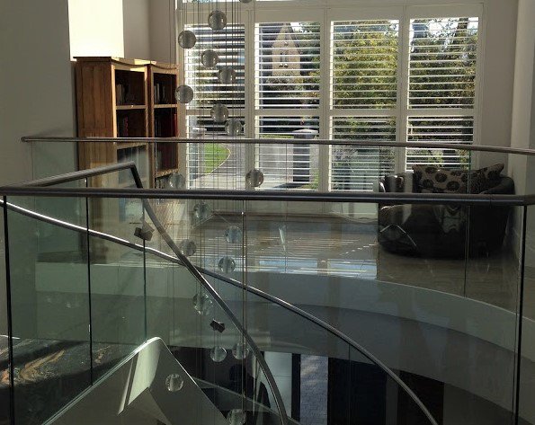 TheShutterShop's tweet photo. One of our favourite #shutterinstalls so far. The shutters create privacy without compromising the lighting and view https://t.co/WlrLAdGRJD https://t.co/gsESr285cN