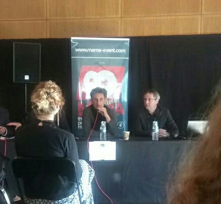 Spedidam's tweet photo. #MaMa17 Le saxophoniste #EricSeva aborde la question de la rémunération des artistes interprètes sur Internet https://t.co/iz8kwb0cmZ