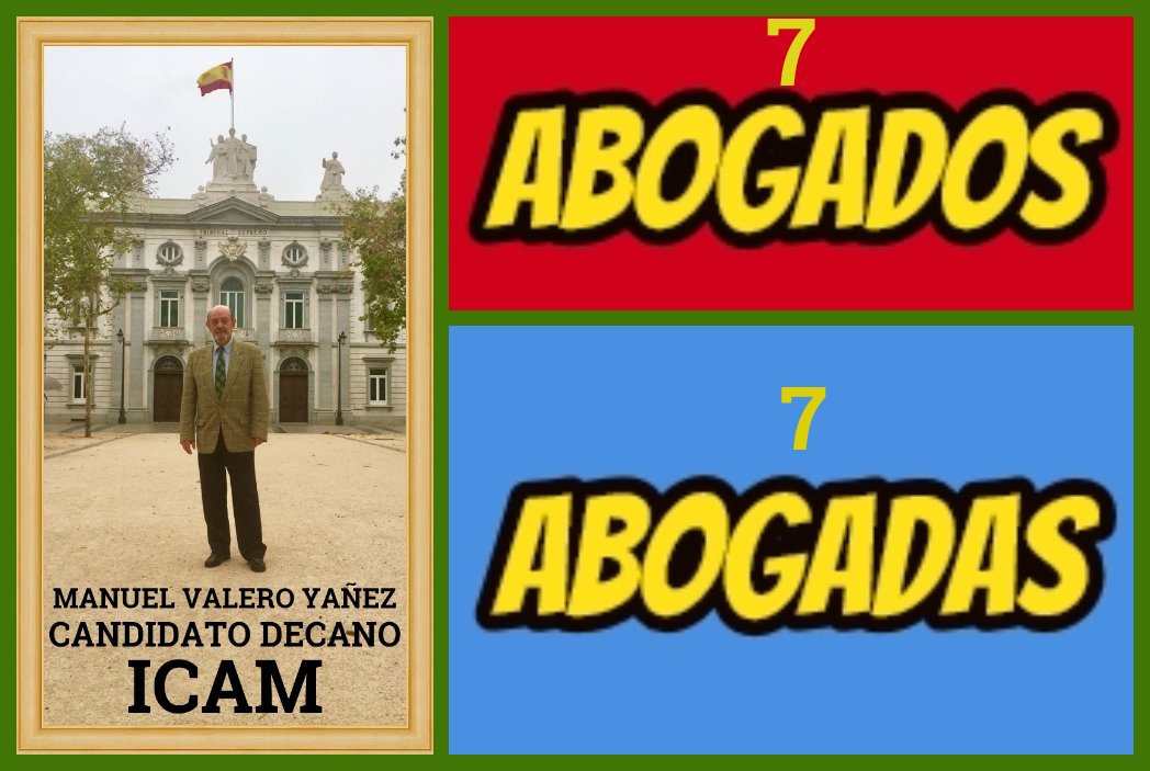 ensata's tweet photo. #CandidaturaManuelValeroIcam13D  Manuel Valero Yáñez candidato  decano ICAM.Composición Junta de Gobierno 7 abogados &amp; 7 abogadas https://t.co/WOlrPSw8dO