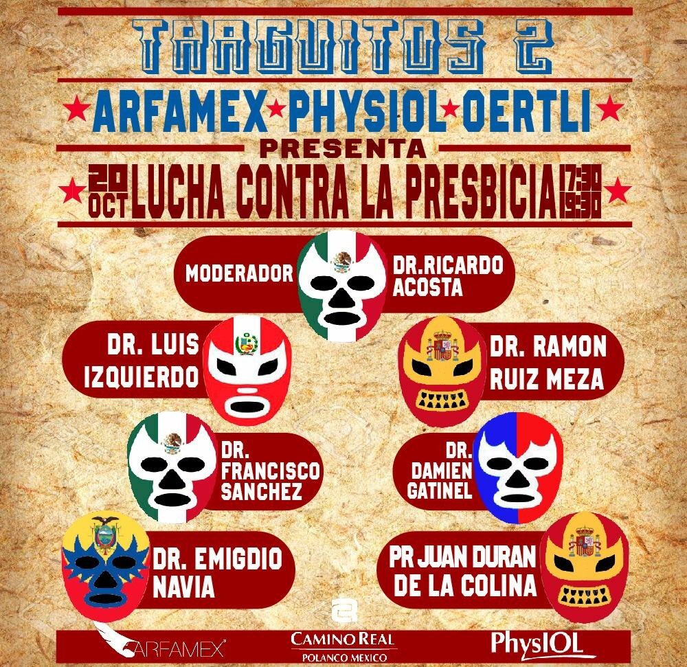 FineVision_'s tweet photo. @AlaccsaR 2017, this Friday at 17h30, the event, #TraguitosII, Lucha contra la Presbicia, learn, share, debate and have fun ! #PhysIOL https://t.co/ueccgJPWtc