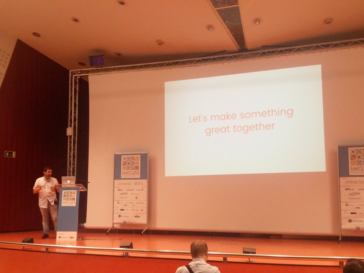 flohcim's tweet photo. "Pastanaga UI: Resistance is futile" by Albert Casado @albertcasado #ploneconf2017 #ploneconf #plone https://t.co/1dX8lJh38Y
