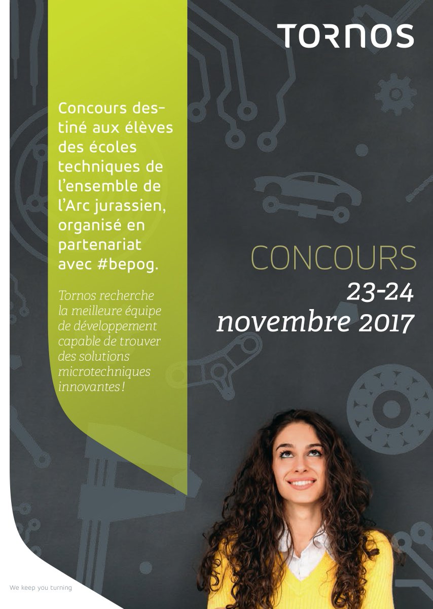 tornosgroup's tweet photo. Tornos and #bepog organize a contest for students of regional technical and engineering schools. Apply now!
https://t.co/WQsXjc4lO4 https://t.co/hT760B5NNB